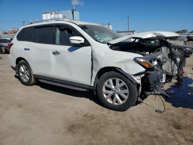 5N1DR2MM2KC641616 - 2019 NISSAN PATHFINDER S WHITE photo 4