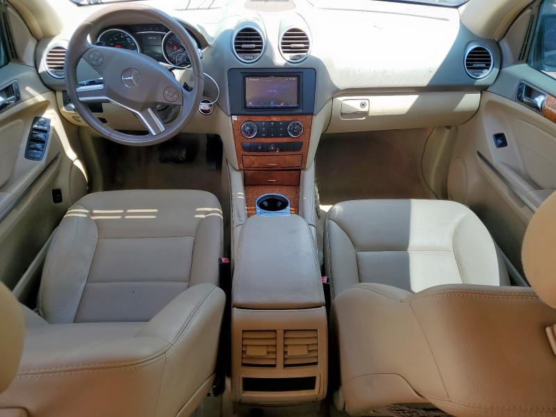 4JGBB56EX9A523953 - 2009 MERCEDES-BENZ ML 350 BLACK photo 8