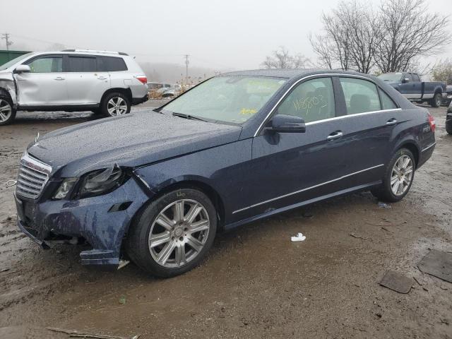 WDDHF8JB0DA744428 - 2013 MERCEDES-BENZ E 350 4MATIC BLUE photo 1