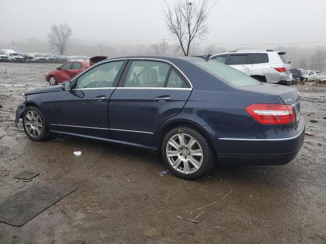 WDDHF8JB0DA744428 - 2013 MERCEDES-BENZ E 350 4MATIC BLUE photo 2