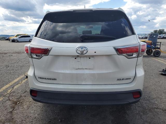 5TDJKRFH1FS161771 - 2015 TOYOTA HIGHLANDER XLE 白色 照片 6