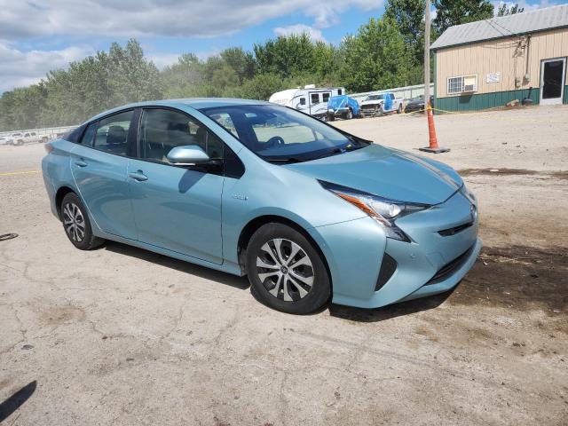 JTDKBRFU8J3058679 - 2018 TOYOTA PRIUS ლურჯი ფოტო 4