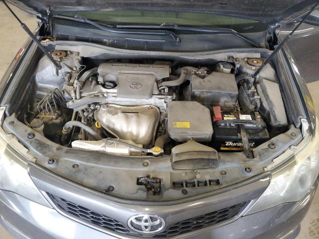 4T1BF1FK8CU509333 - 2012 TOYOTA CAMRY BASE GRAY photo 11