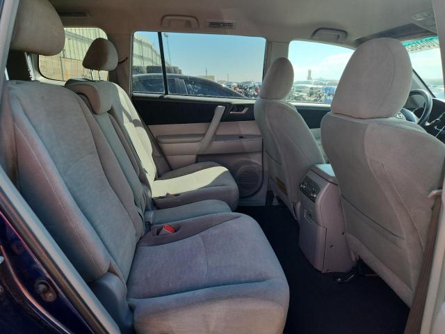 5TDZK3EH4DS133610 - 2013 TOYOTA HIGHLANDER BASE Կապույտ լուսանկար 11