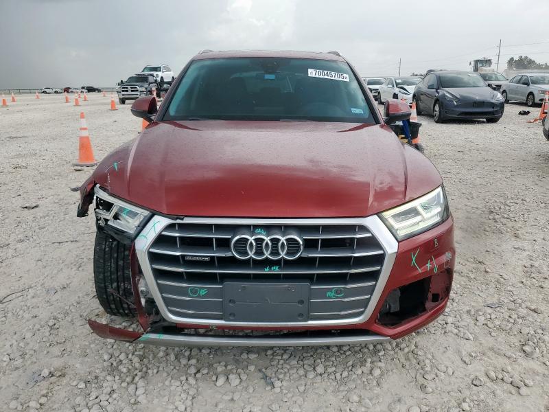 WA1BNAFY1J2054744 - 2018 AUDI Q5 PREMIUM PLUS RED photo 5