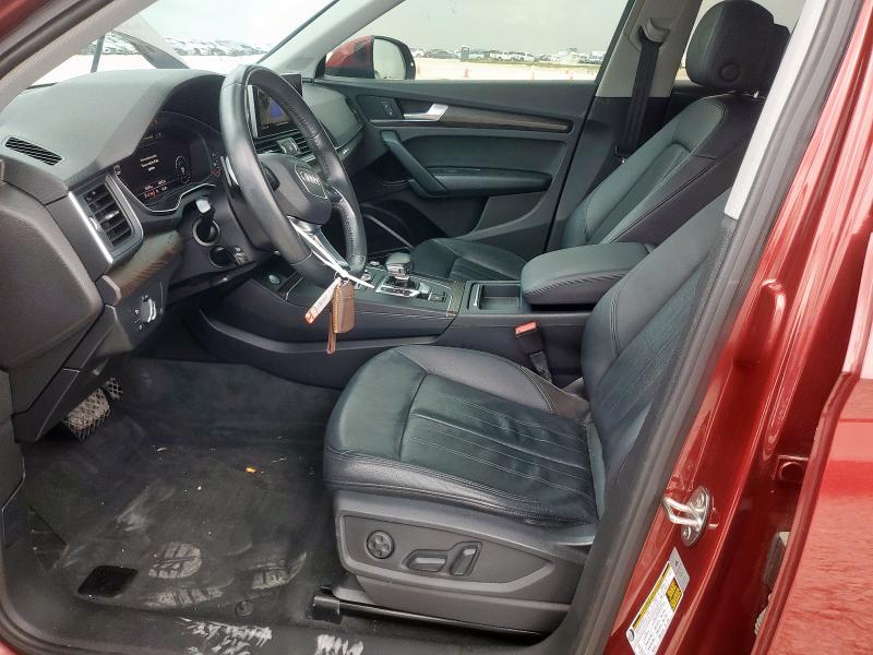 WA1BNAFY1J2054744 - 2018 AUDI Q5 PREMIUM PLUS RED photo 7