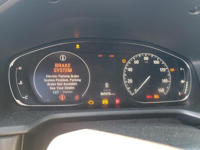 1HGCV2F99LA005617 - 2020 HONDA ACCORD TOURING GRAY photo 9