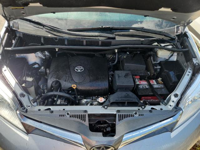 5TDYZ3DC9LS067258 - 2020 TOYOTA SIENNA XLE Srebrny zdjęcie 12