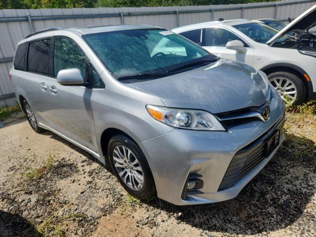 5TDYZ3DC9LS067258 - 2020 TOYOTA SIENNA XLE Srebrny zdjęcie 4