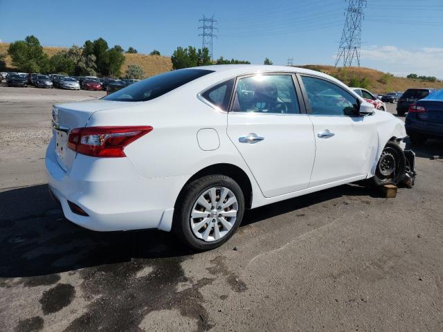 3N1AB7AP6JY338290 - 2018 NISSAN SENTRA S WHITE photo 3