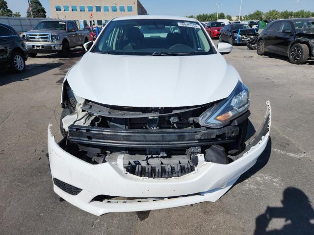 3N1AB7AP6JY338290 - 2018 NISSAN SENTRA S WHITE photo 5