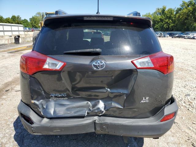 JTMBFREV2FD166067 - 2015 TOYOTA RAV4 LE GRAY photo 6