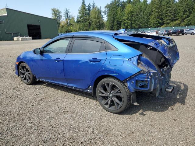 SHHFK7H46HU403593 - 2017 HONDA CIVIC SPORT BLUE photo 2