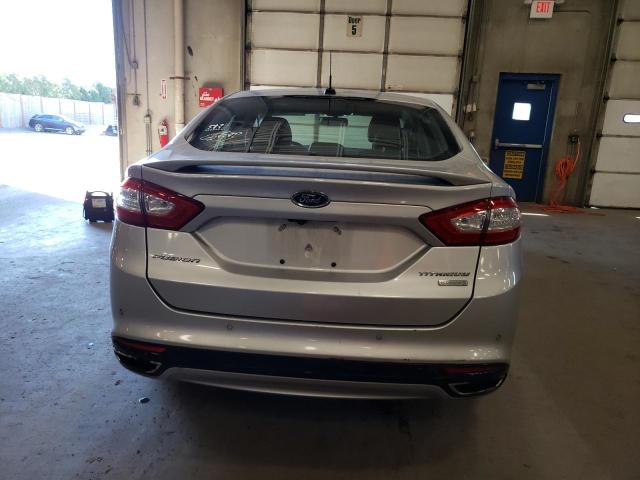 3FA6P0K9XGR219694 - 2016 FORD FUSION TITANIUM SILVER photo 6