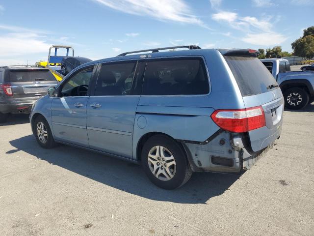 5FNRL387X5B133231 - 2005 HONDA ODYSSEY EXL BLUE photo 2