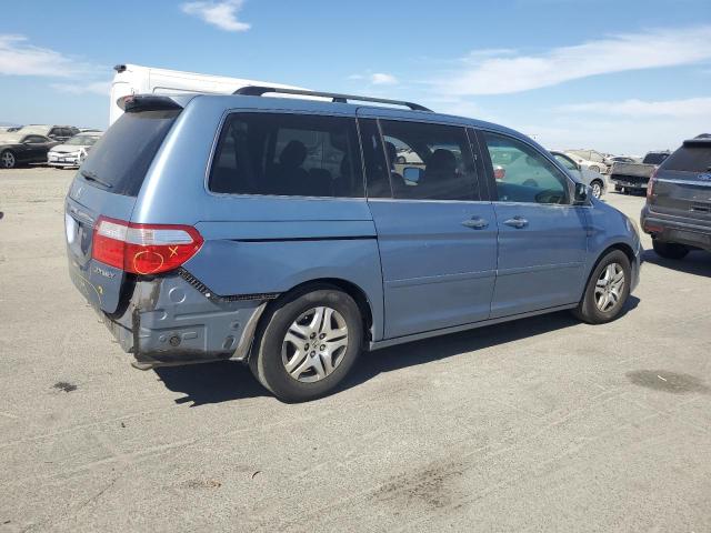 5FNRL387X5B133231 - 2005 HONDA ODYSSEY EXL BLUE photo 3