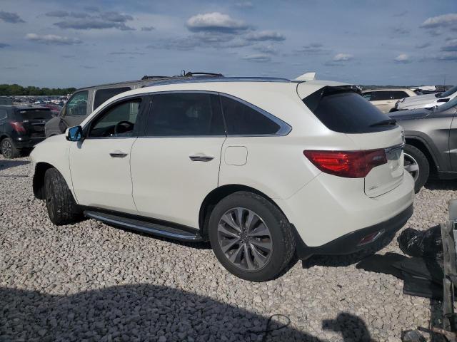 5FRYD4H49FB502455 - 2015 ACURA MDX TECHNOLOGY თეთრი ფოტო 2