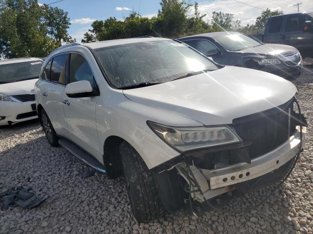 5FRYD4H49FB502455 - 2015 ACURA MDX TECHNOLOGY თეთრი ფოტო 4