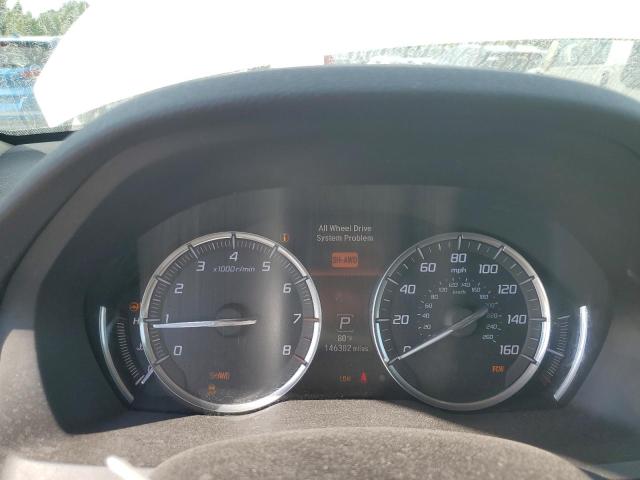 5FRYD4H49FB502455 - 2015 ACURA MDX TECHNOLOGY თეთრი ფოტო 9