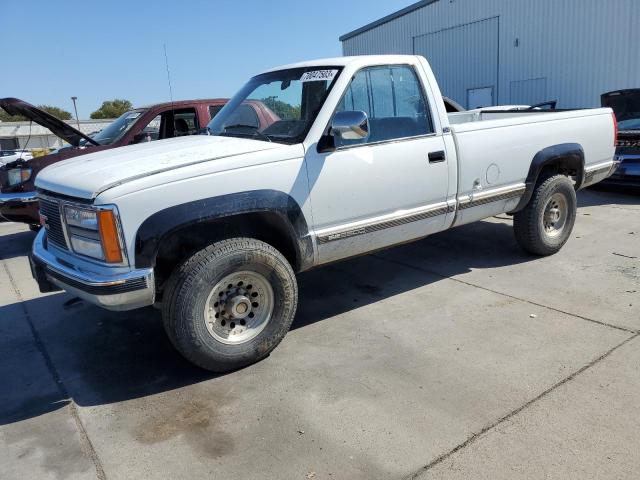 1GTGK24N0ME506804 - 1991 GMC SIERRA K2500 WHITE photo 1