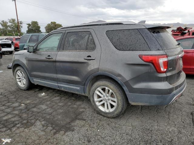 1FM5K7D89GGB74459 - 2016 FORD EXPLORER XLT GRAY photo 2