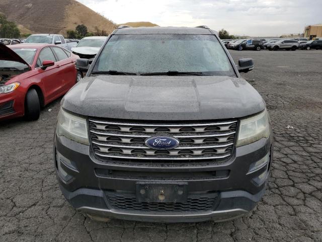 1FM5K7D89GGB74459 - 2016 FORD EXPLORER XLT GRAY photo 5