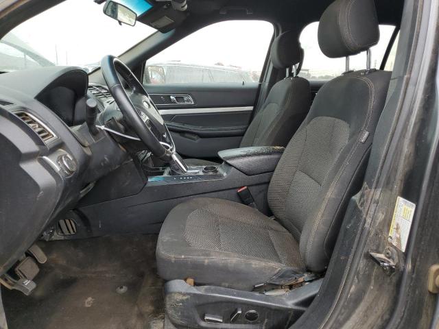 1FM5K7D89GGB74459 - 2016 FORD EXPLORER XLT GRAY photo 7