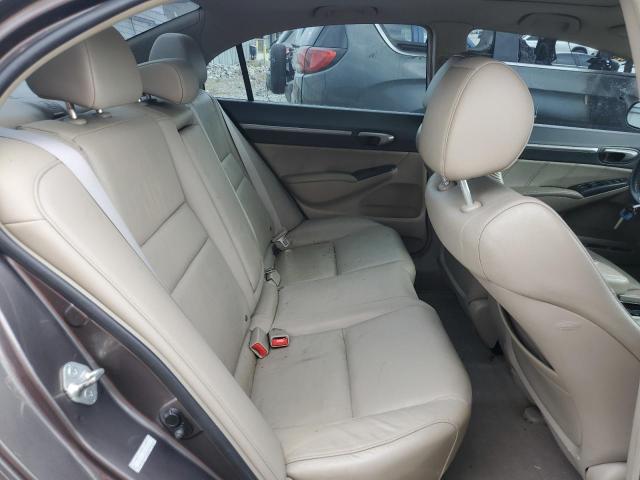 19XFA1F93BE002399 - 2011 HONDA CIVIC EXL ნაცრისფერი ფოტო 10