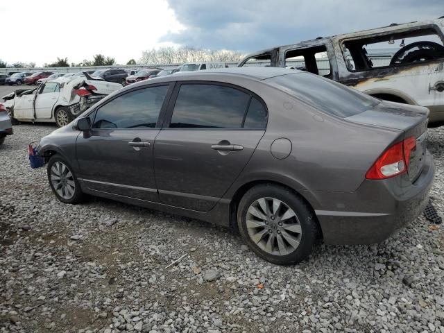 19XFA1F93BE002399 - 2011 HONDA CIVIC EXL ნაცრისფერი ფოტო 2