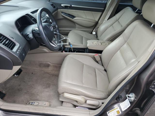 19XFA1F93BE002399 - 2011 HONDA CIVIC EXL ნაცრისფერი ფოტო 7