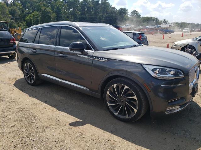 5LM5J7WC4LGL22237 - 2020 LINCOLN AVIATOR RESERVE Графитовый фото 4