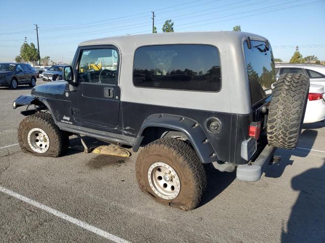 1J4FA44S15P315554 - 2005 JEEP WRANGLER / UNLIMITED BLACK photo 2