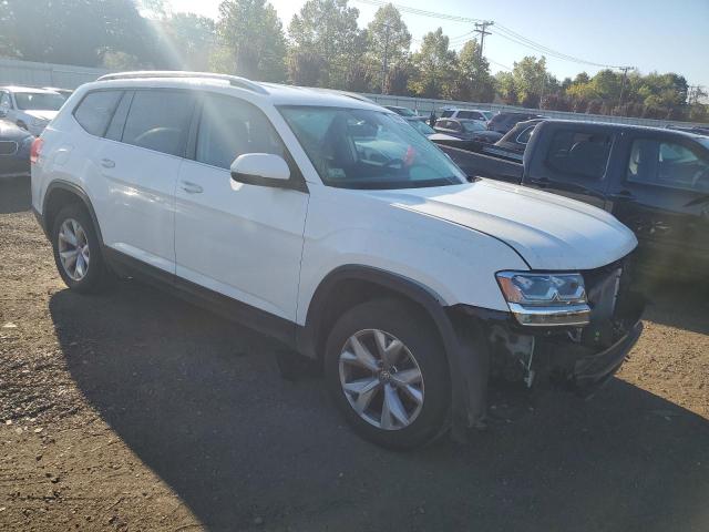 1V2LR2CA5KC543265 - 2019 VOLKSWAGEN ATLAS SE Білий фото 4