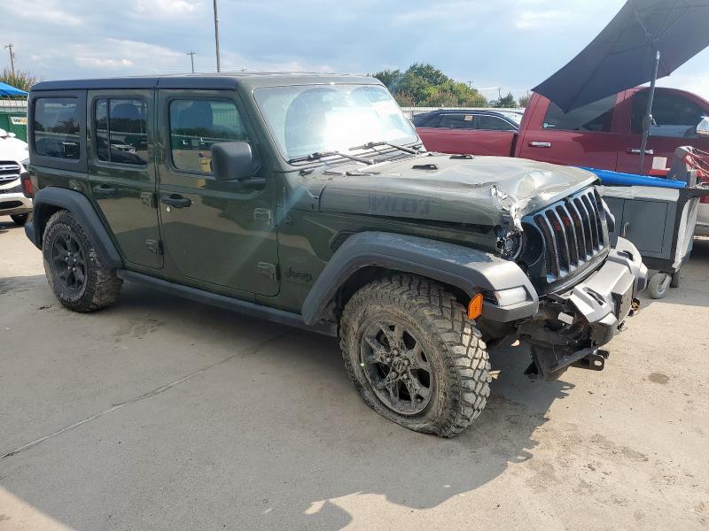 1C4HJXDN2LW332098 - 2020 JEEP WRANGLER U SPORT GREEN photo 4