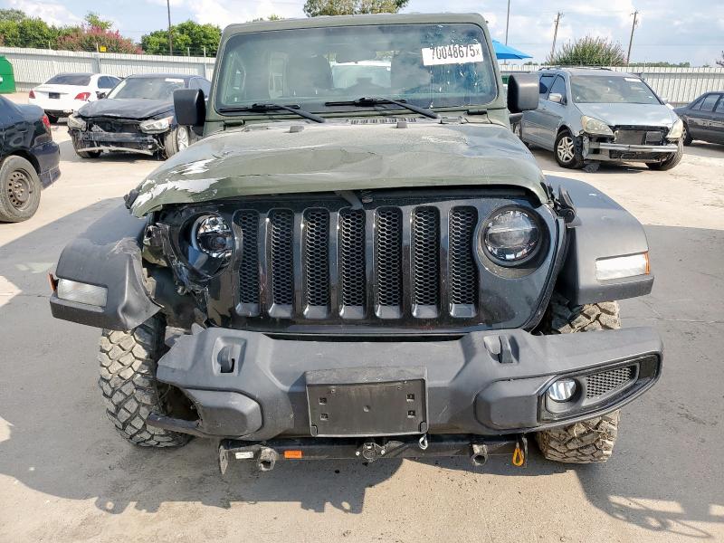 1C4HJXDN2LW332098 - 2020 JEEP WRANGLER U SPORT GREEN photo 5