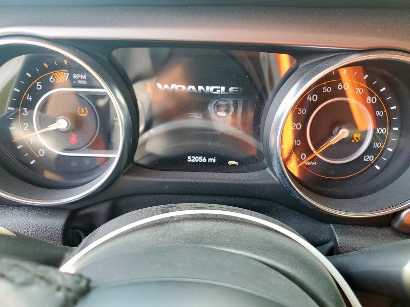 1C4HJXDN2LW332098 - 2020 JEEP WRANGLER U SPORT GREEN photo 9