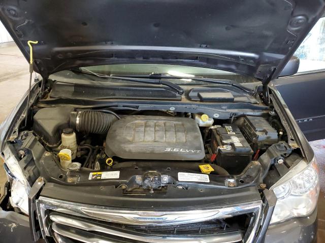 2C4RC1CG3FR716385 - 2015 CHRYSLER TOWN & COU TOURING L CHARCOAL photo 12