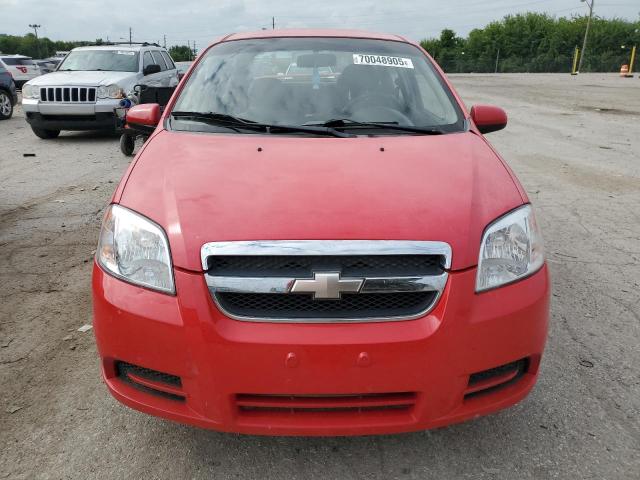 KL1TD56678B115731 - 2008 CHEVROLET AVEO BASE წითელი ფოტო 5