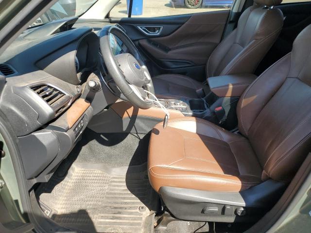 JF2SKAXC9LH409758 - 2020 SUBARU FORESTER TOURING GREEN photo 7