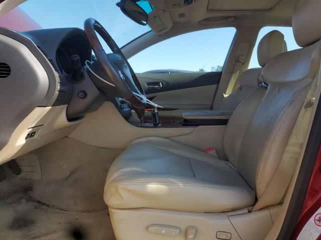 JTHCE1KS3A0025879 - 2010 LEXUS GS 350 მუქწითელი ფოტო 7