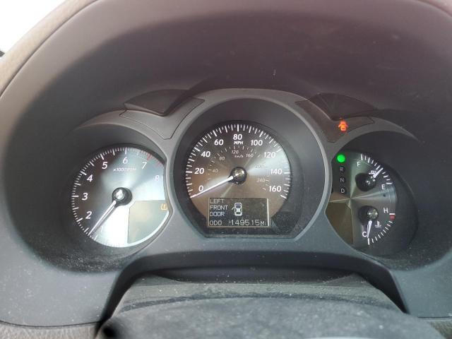 JTHCE1KS3A0025879 - 2010 LEXUS GS 350 მუქწითელი ფოტო 9