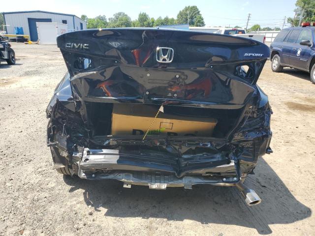 2HGFE2F57SH523395 - 2025 HONDA CIVIC SPORT BLACK photo 6