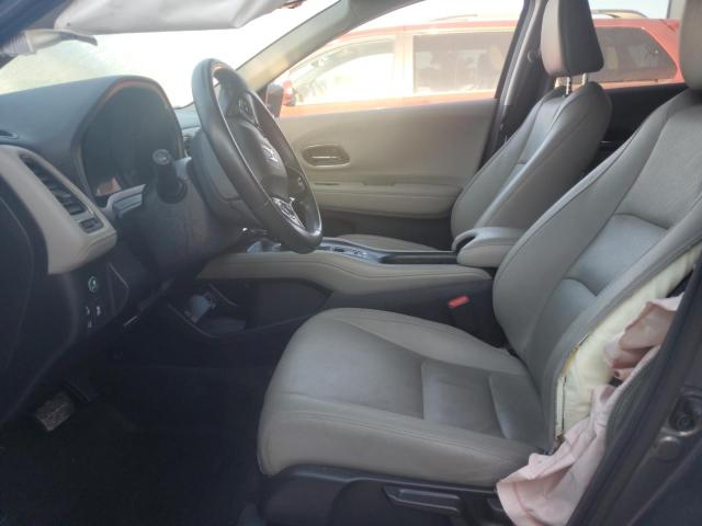 3CZRU5H74KM721944 - 2019 HONDA HR-V EXL GRAY photo 7