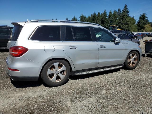 4JGDF6EE5HA828411 - 2017 MERCEDES-BENZ GLS 450 4MATIC SILVER photo 3