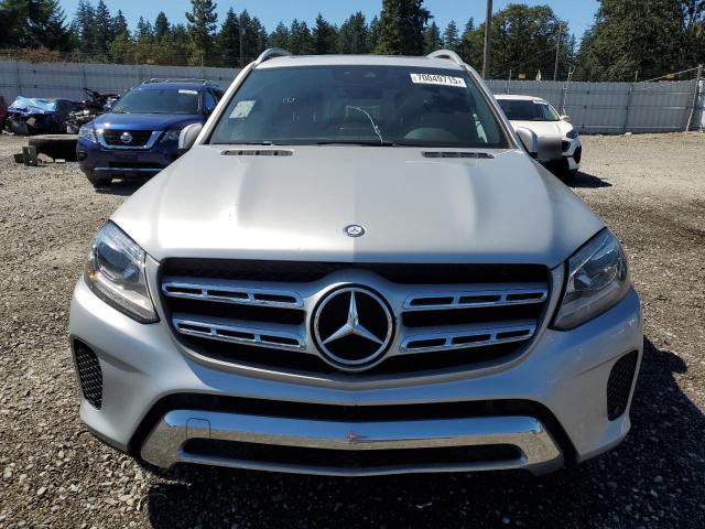 4JGDF6EE5HA828411 - 2017 MERCEDES-BENZ GLS 450 4MATIC SILVER photo 5