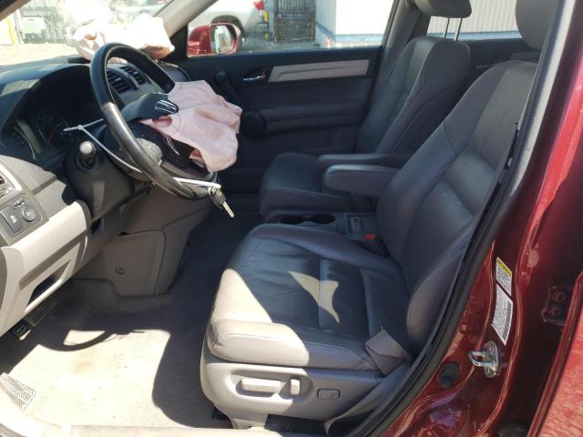 JHLRE4H71BC022224 - 2011 HONDA CR-V EXL MAROON photo 7