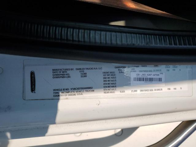 1FVACXDT0GHHR8852 - 2016 FREIGHTLINER M2 106 MEDIUM DUTY WHITE photo 12