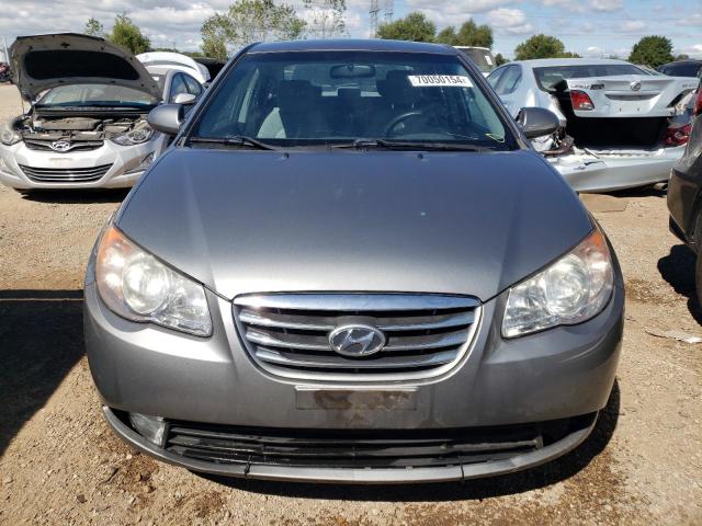 KMHDU4ADXAU177594 - 2010 HYUNDAI ELANTRA BLUE GRAY photo 5