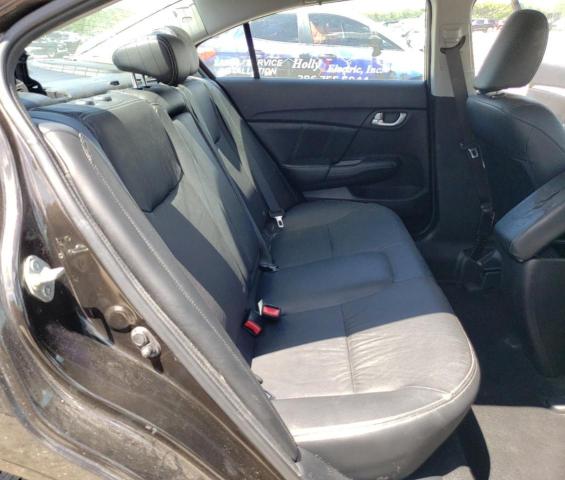19XFB2F95DE238428 - 2013 HONDA CIVIC EXL შავი ფოტო 10