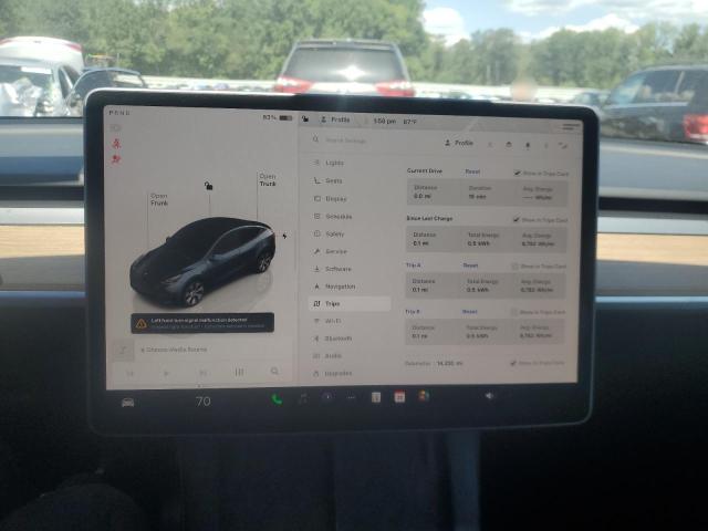 7SAYGDEE2RA228641 - 2024 TESLA MODEL Y ნაცრისფერი ფოტო 9